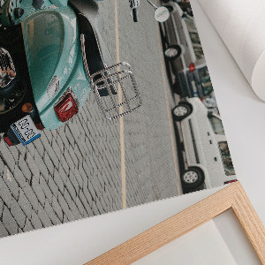 Poster Tyrkysový skúter