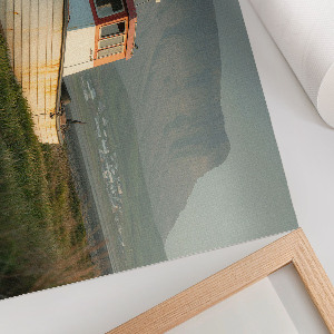 Poster Loď na brehu