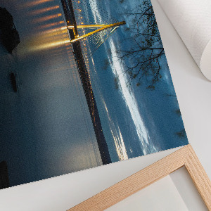 Plagát na stenu Nočný most