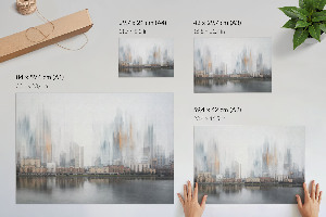 Plagát Mesto je hmlisté