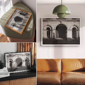 Plagát na stenu Tiene a oblúky