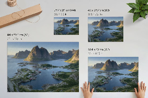 Poster Horská krajina