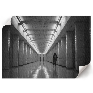 Plagát na stenu Minimalistická chodba