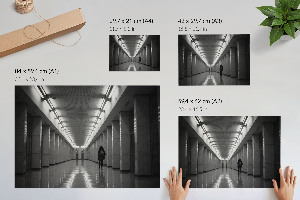 Plagát na stenu Minimalistická chodba