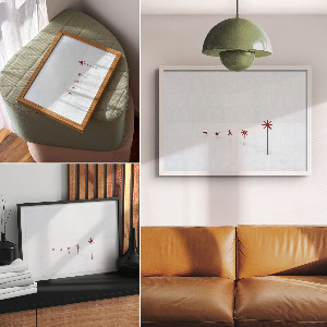 Plagát Zimný minimalizmus