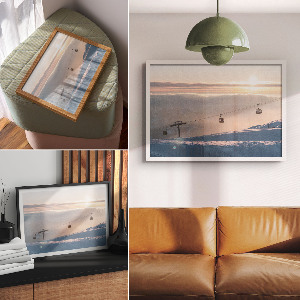 Poster Horské ráno