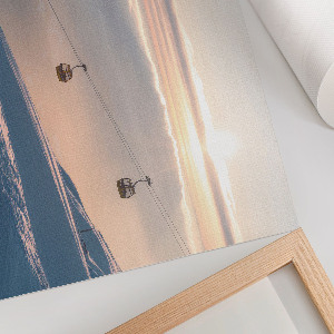 Poster Horské ráno