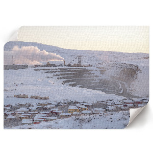 Plagát na stenu Zimná panoráma