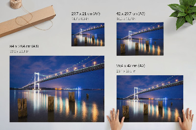 Poster Nočný most