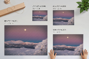 Plagát Zimná krajina