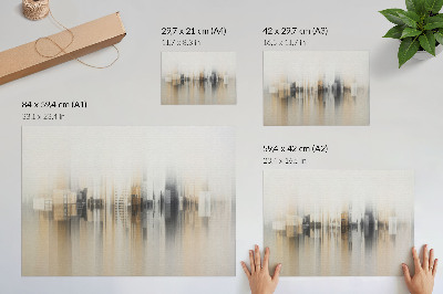 Plagát „Maľovaná abstrakcia”