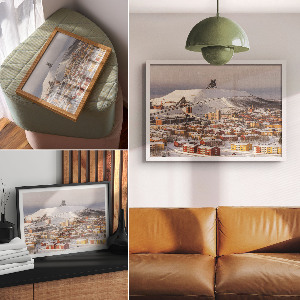 Plagát na stenu Zimná krajina