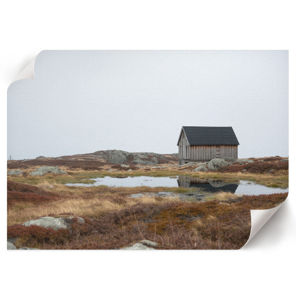 Poster Dom uprostred ničoho