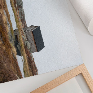 Poster Dom uprostred ničoho