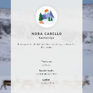 Poster Horská krajina