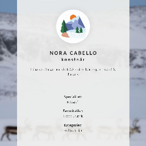 Poster Horská krajina