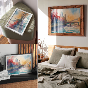 Plagát na stenu Mestská krajina