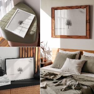 Plagát na stenu Zimná krajina