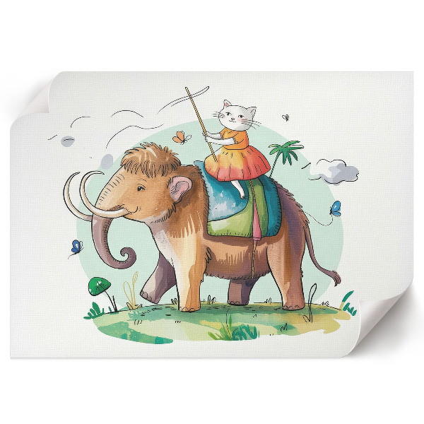 Plagát na stenu Jazda na mamutovi