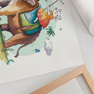 Plagát na stenu Jazda na mamutovi