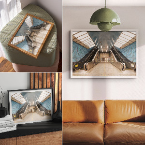 Plagát na stenu Moderné metro