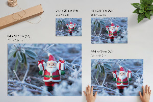 Plagát na stenu Vianočná krajina