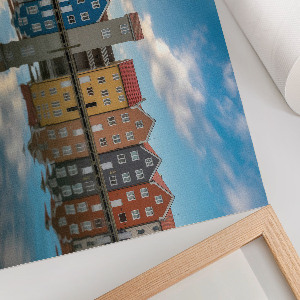 Plagát Farebné domy