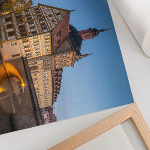 Plagát na stenu Mesto v noci