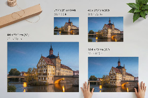 Plagát na stenu Mesto v noci