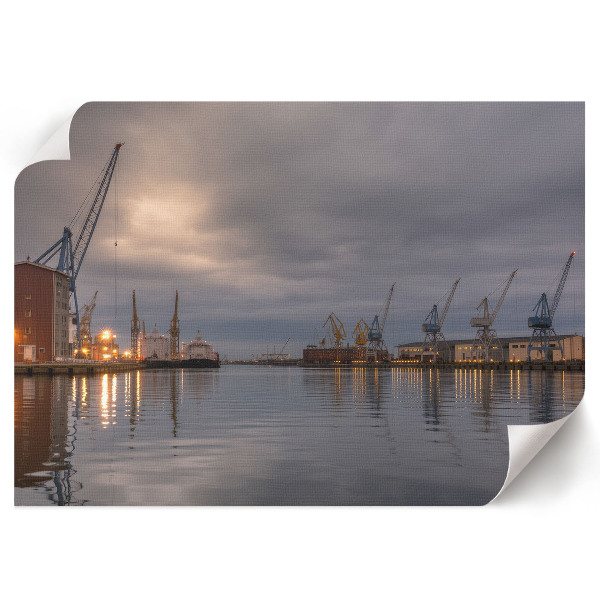 Poster Priemyselná krajina