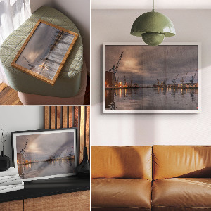 Poster Priemyselná krajina