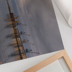 Poster Priemyselná krajina