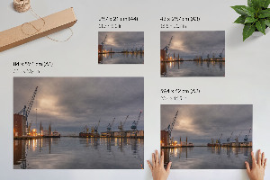 Poster Priemyselná krajina