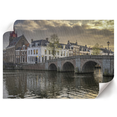 Poster s motívom atmosférického mesta
