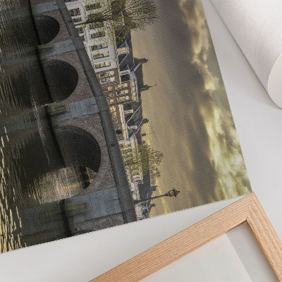 Poster s motívom atmosférického mesta