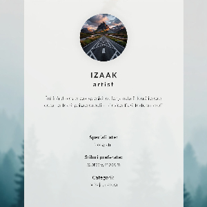 Poster More v búrke