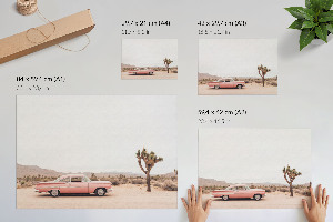 Plagát na stenu Retro krajina