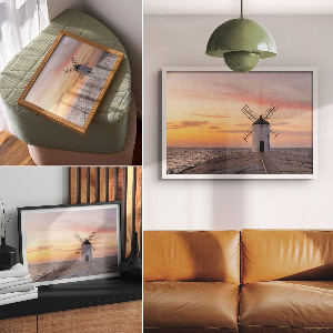 Plagát Prímorský veterný mlyn