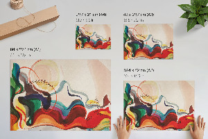 Plagát na stenu Geometrická abstrakcia