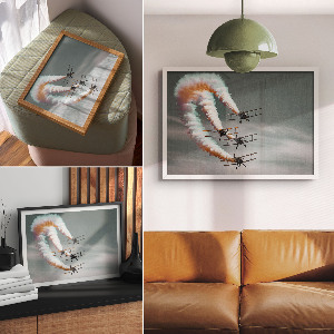 Plagát Vzdušné formácie