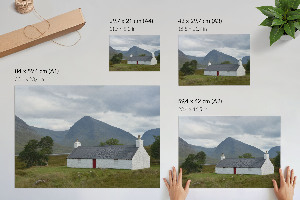 Poster Horská krajina