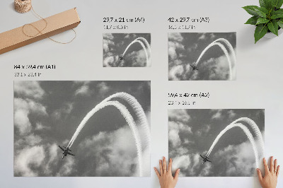 Poster „Let na oblohe