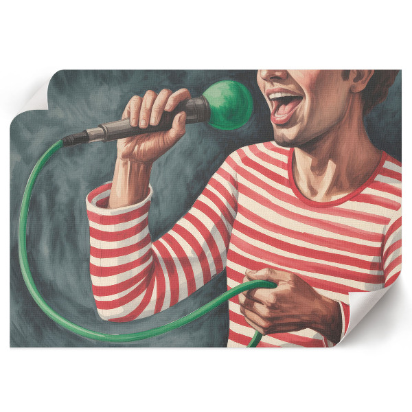 Poster Spievanie karaoke