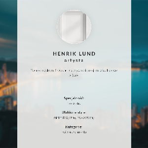 Plagát na stenu Mesto v noci