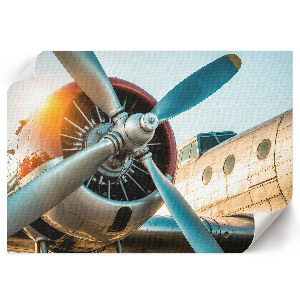 Plagát na stenu Detaily lietadla