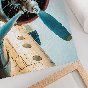 Plagát na stenu Detaily lietadla