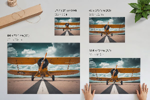 Plagát na stenu Vzlietajúce lietadlo