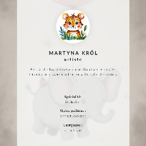 Plagát Ilustrácia mopsa