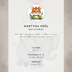 Plagát Ilustrácia mopsa