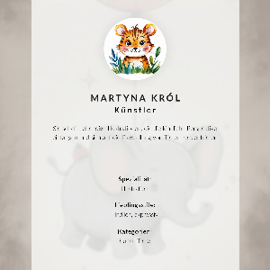 Plagát Ilustrácia mopsa